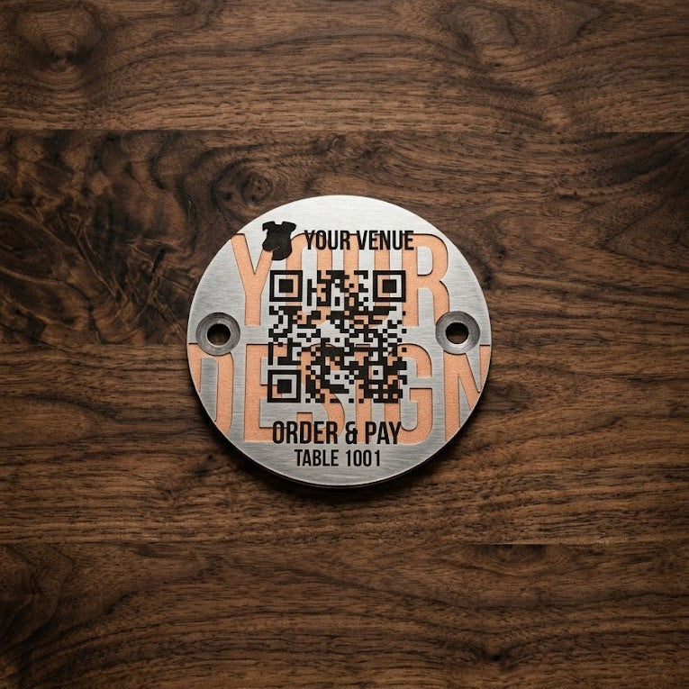 Aluminium QR codes