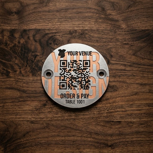 Aluminium QR codes