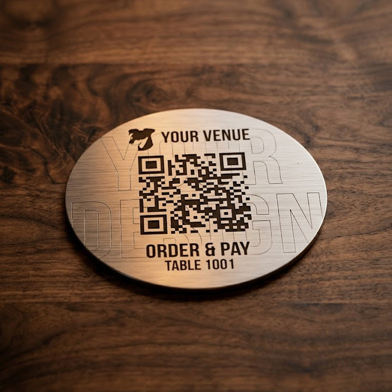 Aluminium QR codes
