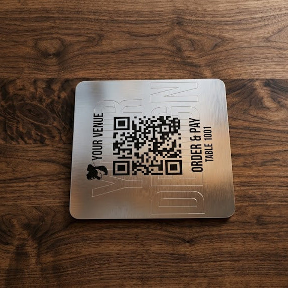 Aluminium QR codes